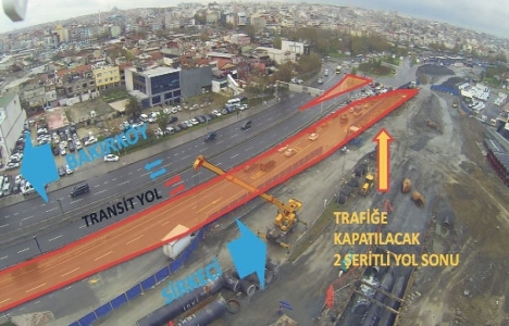 Sahilde hangi şeritler trafiğe kapalı?