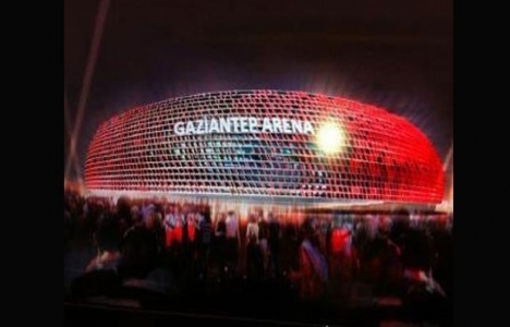 Gaziantep Arena Stadyumu'nun inşası devam ediyor!