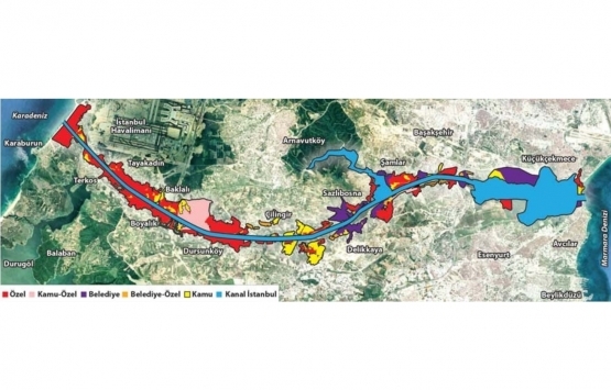 Kanal İstanbul güzergahındaki arazilerin yüzde 71’i şahıs ve özel şirketlere ait!