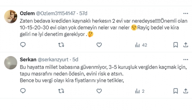 Konutta arz artmazsa kiraların düşmesi hayal: Ek vergi derde deva olmaz!