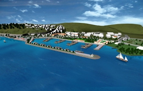 Beykoz Marina projesinin görselleri!