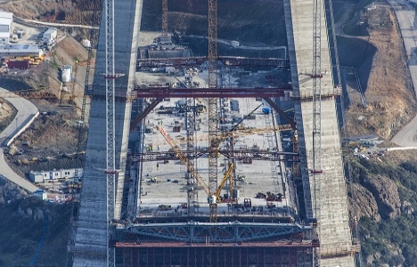 3. Boğaz Köprüsü son durum fotoğrafları!