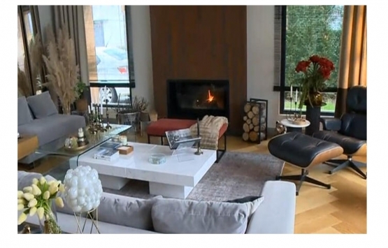 Emre Aydın Ömerli deki lüks villasının kapılarını açtı!