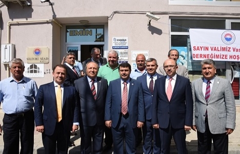 Vasip Şahin Çatalca ve Silivri projeleri hakkında bilgi aldı!