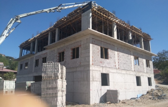 Andırın Millet Konağı’nın inşaat çalışmalarında son durum!