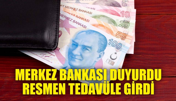 Merkez Bankası resmen duyurdu! İmzalar değiştirilip tedavüle sokuldu
