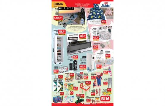 BİM 18 Şubat 2022 aktüel ürünler kataloğu!