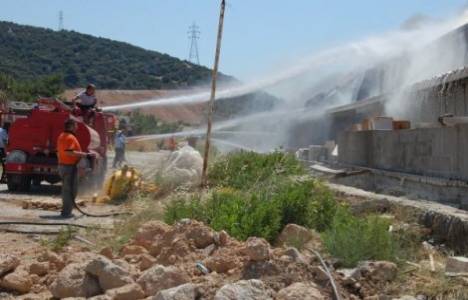 Bodrum'daki yangında villa ve lüks evler son anda kurtarıldı!