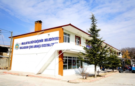 Malatya Balaban eski belediye binası sosyal tesis oldu!