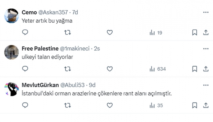 Cumhurbaşkanı Erdoğan, İstanbul Beykoz, İzmir, Artvin ve Bitlis teki yüzlerce hektarlık alanı orman vasfından çıkardı!