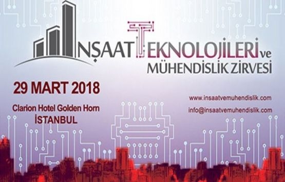 İnşaat Teknolojileri ve Mühendislik Zirvesi başlıyor!