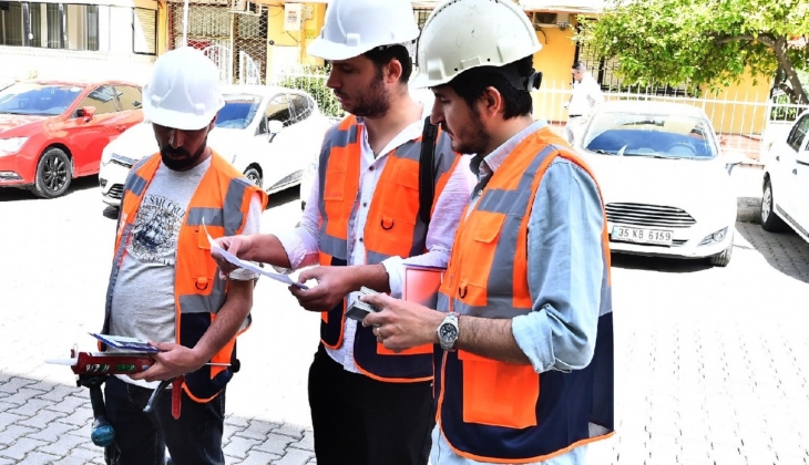 İzmir Bornova ve Bayraklı’daki binaların üç boyutlu analizleri yapıldı!