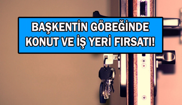 Ankara'da 17 adet 2+1, 3+1 ve 4+1 konut ile 1 iş yeri satılıyor! Ev ve iş yeri alacaklara fırsat!