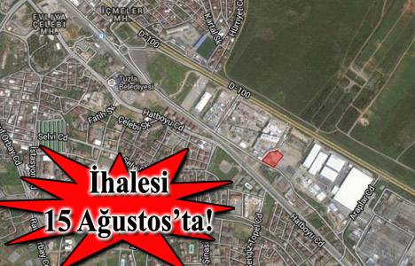 Kartal Emlak Müdürlüğü Tuzla'daki arsasını 10.6 milyon TL'den ihaleye çıkardı!