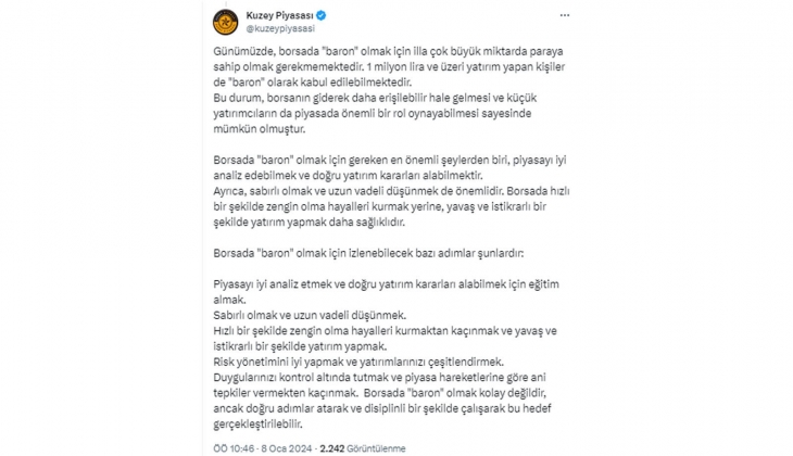 İstanbul da bir ev alacak parası olmayanlar borsada baron oldu ! Artık onlar da borsadan çıkıyor!