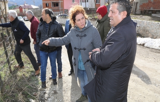 Ordu da 12 binanın tahliye edildiği heyelan bölgesinde inceleme başlatıldı!