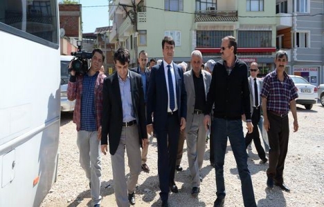 Osmangazi Yeşilova meydan projesinde çalışmaları hızlandı!