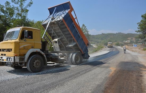 Antalya Payallar- Emişbeleni yolu asfaltlandı!