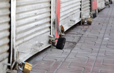 Güneydoğu'da kredi alamayan esnaf kepenk kapatıyor!