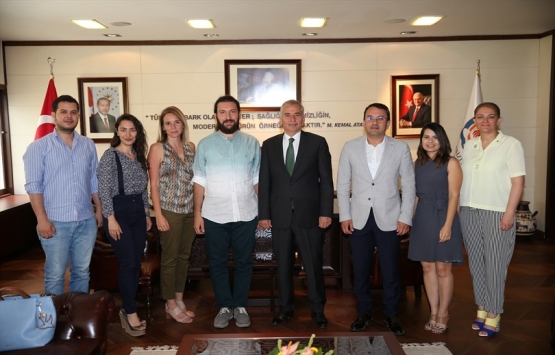 Osman Zolan'a Mimarlar Odası'ndan ziyaret!