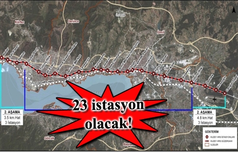 Kocaeli Körfez - Kartepe Metro Hattı güzergahı belli oldu!