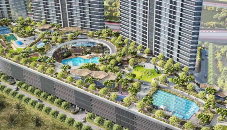 Dubai Sobha Solis te yüzde 60 peşinat 40 ay vade avantajı! Teslimler 2027 de!