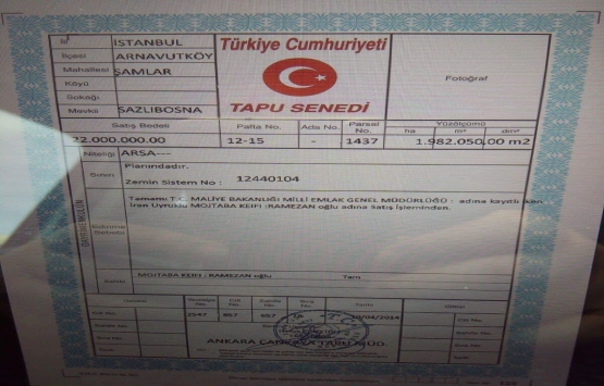 Kanal İstanbul yakınındaki dev arazi kime satıldı?