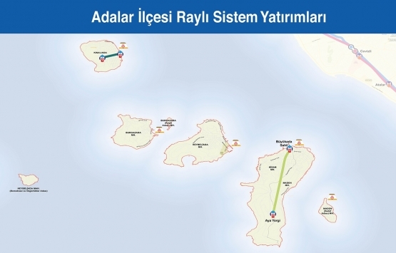 İstanbul raylı sistem haritası 2019!