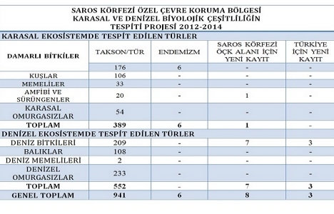 Saros Körfezi Biyoçeşitlilik Araştırma Projesi tamamlandı!