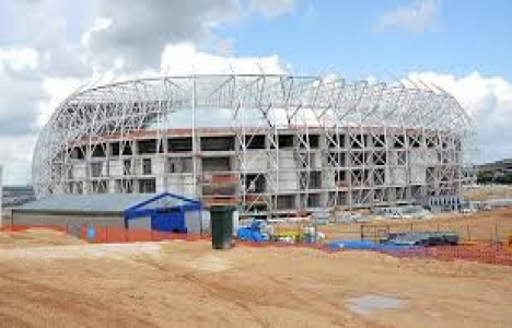 Gaziantep'in yeni stadında inceleme yapıldı!