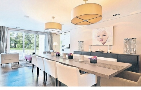 Amine Gülşe sevgilisinin evini yeniden düzenledi!