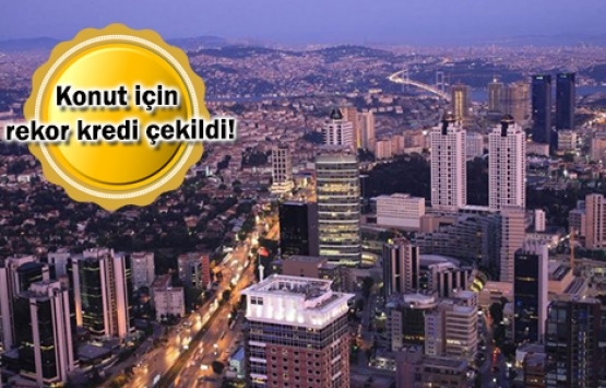 Gayrimenkul yatırımcıları 183 milyar konut kredisi kullandı!