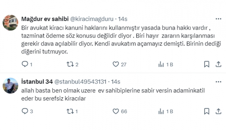 Evi tahliye etmeyen kiracılar bu zarar ve masrafları karşılamak zorunda! Ev sahipleri dikkat!