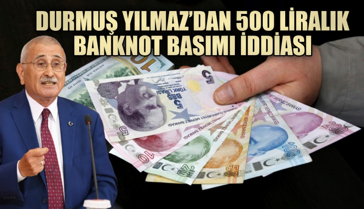 Merkez Bankası 500 liralık banknot iddiasını yalanladı ama o belge ortaya çıktı! Durmuş Yılmaz da dahil oldu