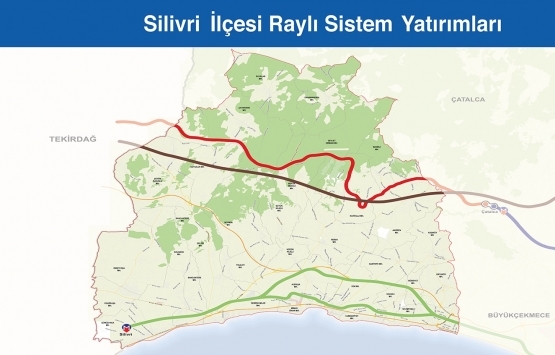 İstanbul raylı sistem haritası 2019!