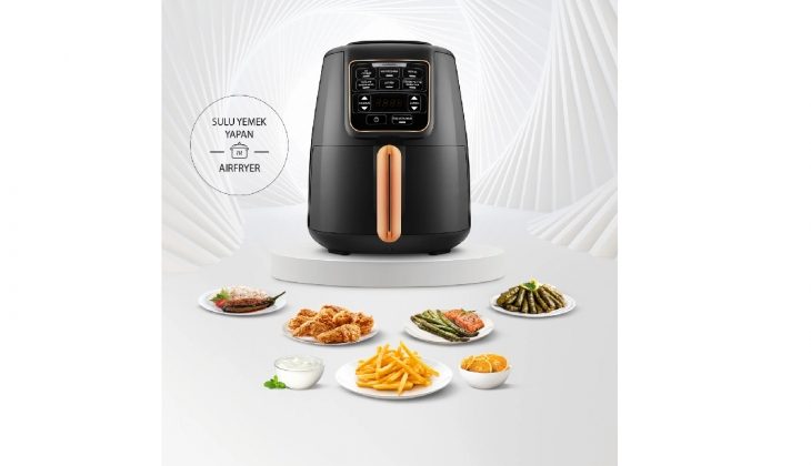 Karaca Air Pro Siyah Gold Cook Köz XL Airfryer 3 bin 999 TL! Özellikleri neler? En ucuza nerede satılıyor?