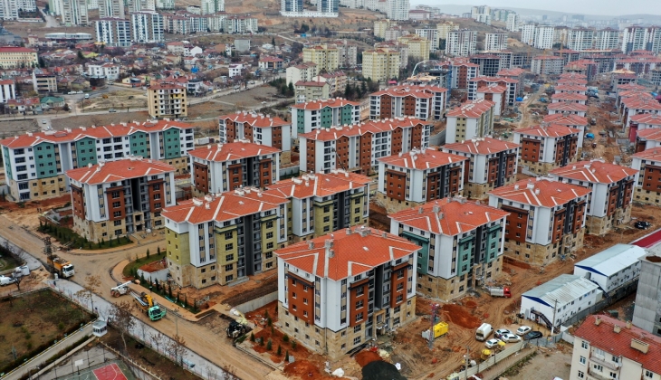 TOKİ deprem bölgesine konut yapacak! Tam 199 bin 739 konutun il il listeleri