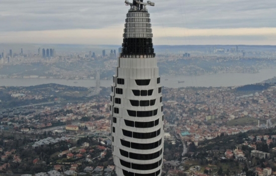 Çamlıca Kulesi nin inşaatında sona gelindi!