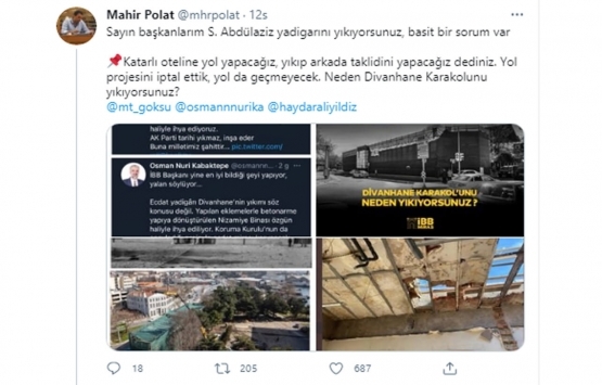 Divanhane Eski Karakol Binası ndaki yıkım tartışmaları büyüyor!