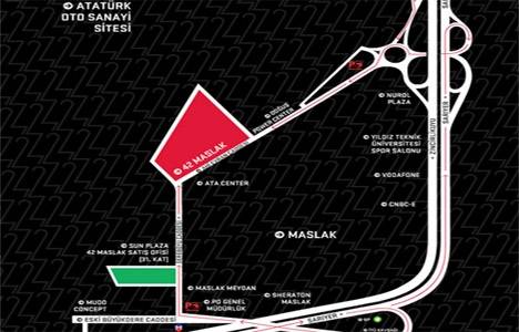 42 Maslak Bay İnşaat ın metrekaresi 5 bin 350 dolar: 2014 yıl sonu teslim!