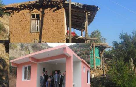 Hatay Hassa Kaymakamlığı 21 aileyi ev sahibi yaptı!