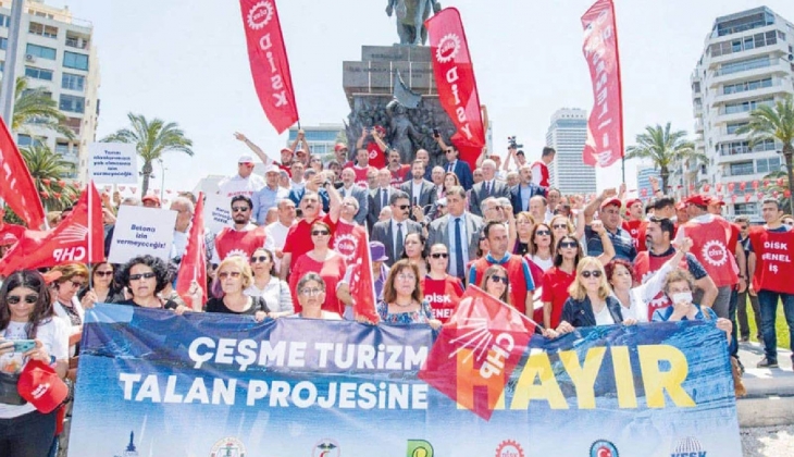 Çeşme'de yeni imar planı hazırlığı! Mahkeme kararı hiçe sayıldı! Dev turizm kompleksi için çalışmalar başladı...