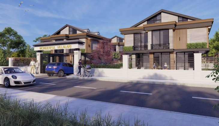Beylikdüzü Wonderful Villaları'nda teslimler bir ay sonra başlıyor!