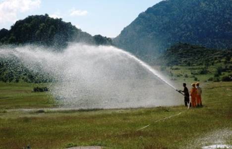 Manisa'da orman yangın tatbikatı yapıldı!