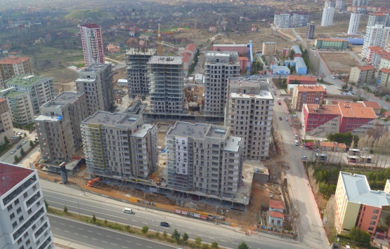 Emlak Konut un 38 projesi havadan görüntülendi!