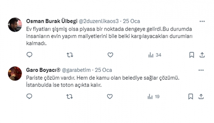 Ankaralı ve İzmirlilerin ev alma şansı, bir Parisliye göre daha yüksek!