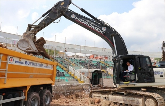 Denizli Atatürk Stadı yenileniyor!