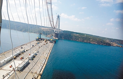 3. köprünün ışıklandırma çalışmaları tamamlandı!