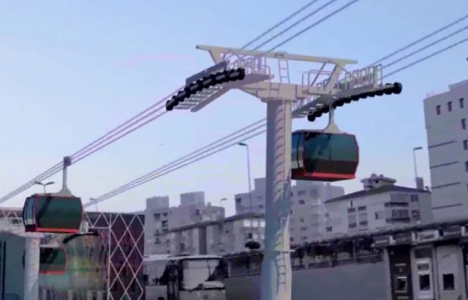 Mecidiyeköy-Çamlıca teleferik hattının animasyon görüntüleri yayınlandı!