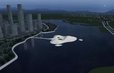 İşte Dubai nin yüzen evleri!